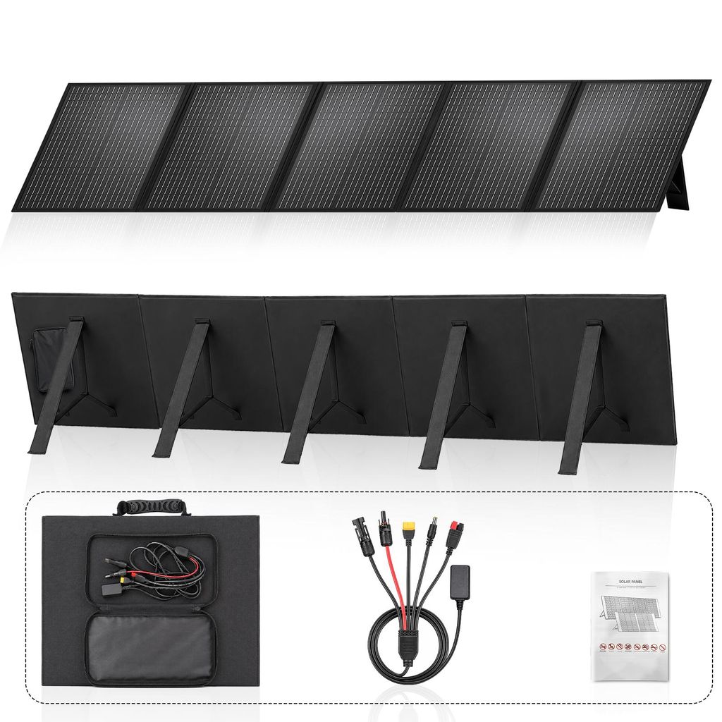 300W Solarpanel Faltbar 36V Monokristallin, Tragbares Produktbild 