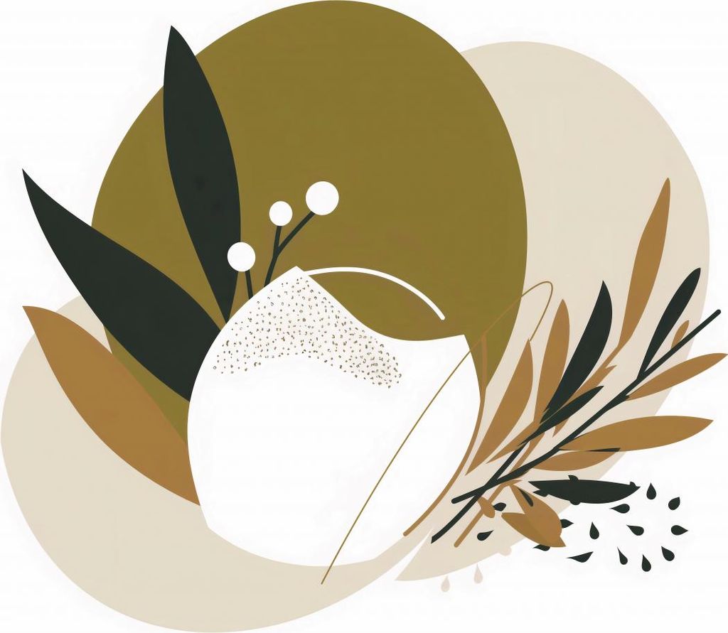 Plakat 80x60cm Botanische Essenz