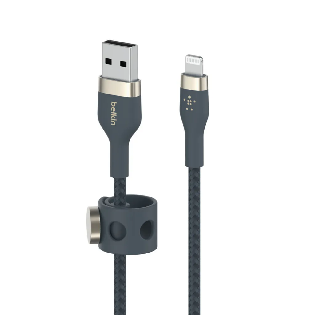 Cordon USB-A vers USB-C et Lightning Belkin pour recharge rapide