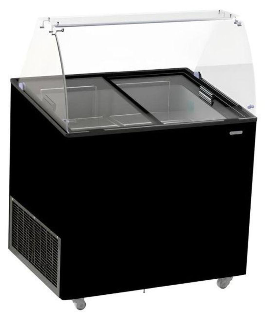 Ekspozytor na lody Combisteel Corsica – 231 l, mobilny, 6 Zdjęcie produktu 