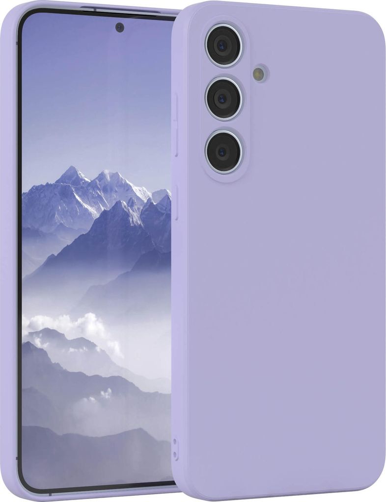 EAZY CASE - TPU Hülle für Samsung Galaxy S24 Plus, TPU Case stoßfeste Handyhülle, weiches Cover mit Kameraschutz, Silikonhülle in Lila