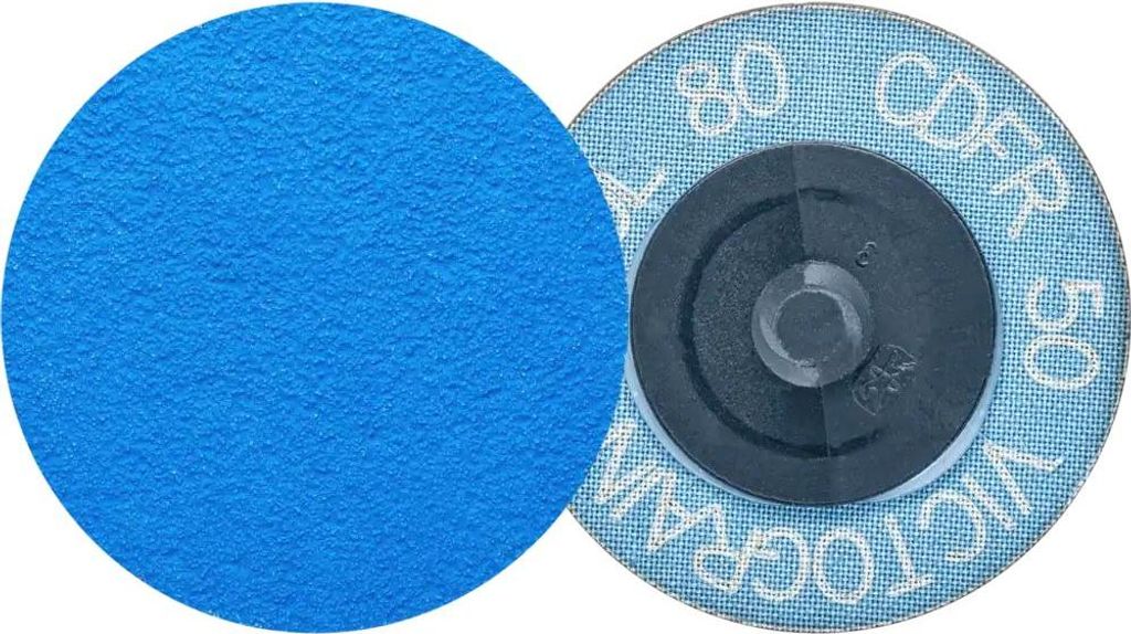 PFERD TOOLS COMBIDISC Schleifblatt CDR Ø 50 mm VICTOGRAIN-COOL80 für Stahl und Edelstahl