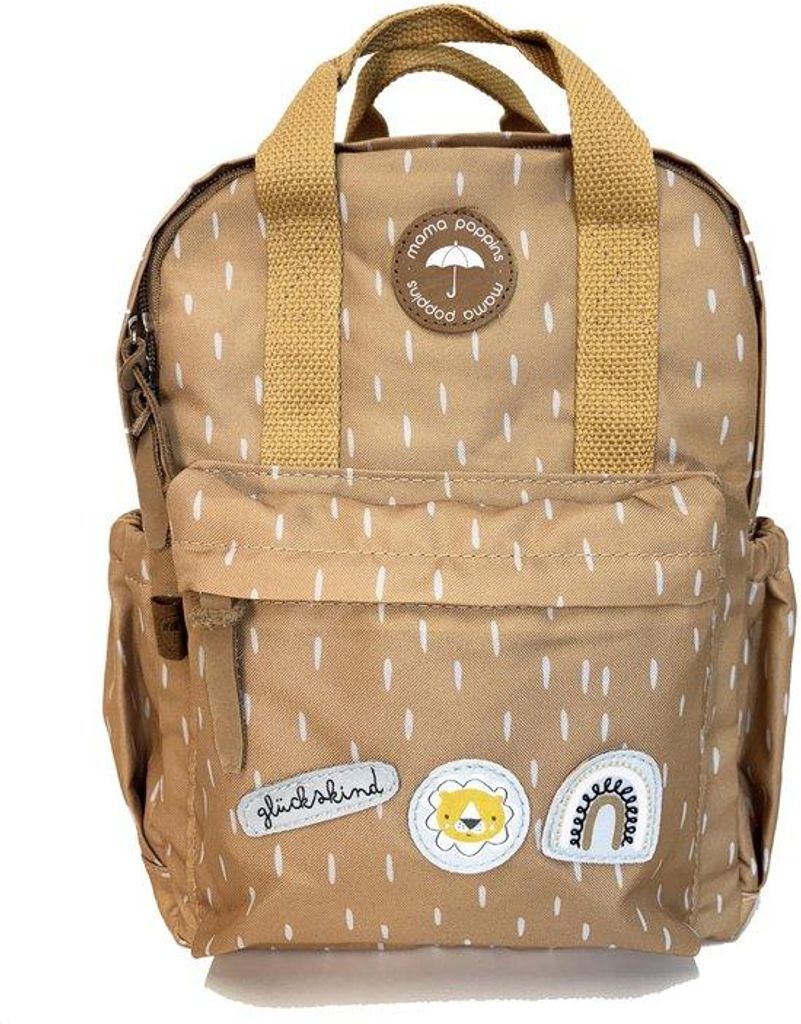 Ergonomische Kindertrage mit verstellbarer Brustbandtasche und Namensetikett