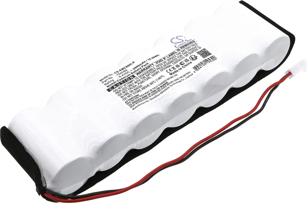Batterie de secours 4.8V compatible DUAL-LITE PGP-HTR et PGW-HTR 1800BT