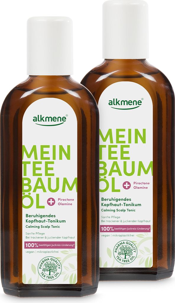 alkmene Mein Teebaumöl Kopfhaut Tonikum 2x 250 ml Juckreiz Produktbild 