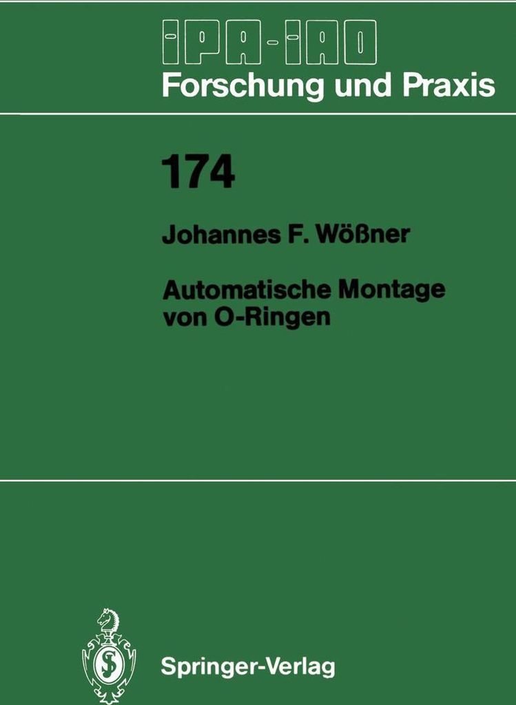 Automatische Montage von O-Ringen