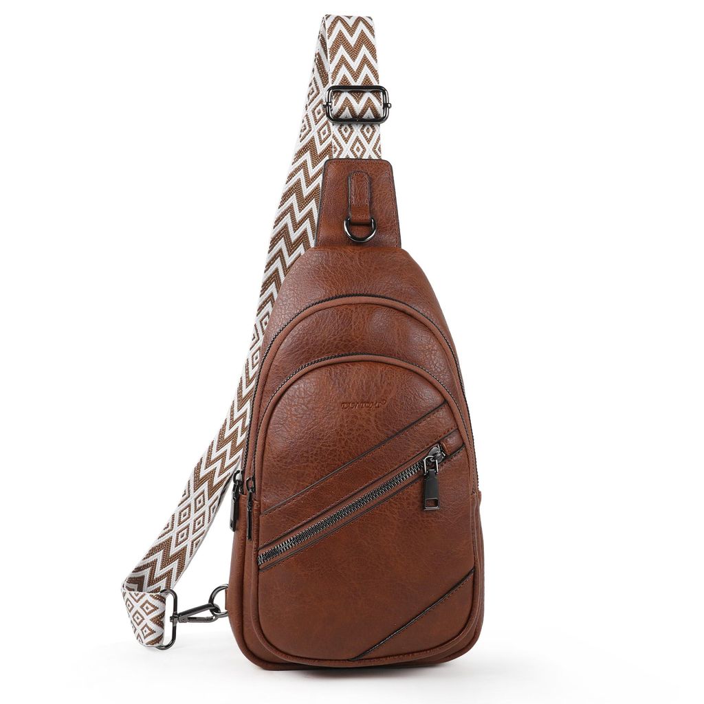 Umhängetasche Brusttasche Damen Sling Bag Rucksack Frauen Produktbild 