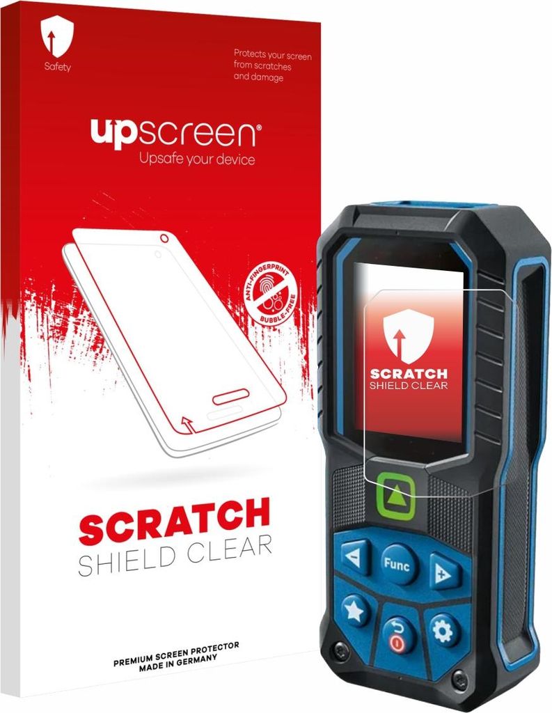 upscreen Schutzfolie für Bosch GLM 50-23 Displayschutz Displayschutzfolie Folie Klar Transparent