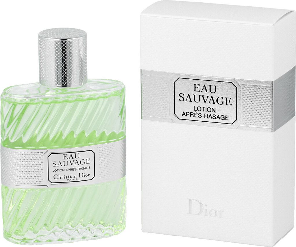 Dior Eau Sauvage, After-Shave-Lotion, Jeder Hauttyp, 100 ml, Feuchtigkeitsspendend, Auffrischend, Beruhigend, Flasche, #10110/A ALCOHOL, AQUA (WATE...