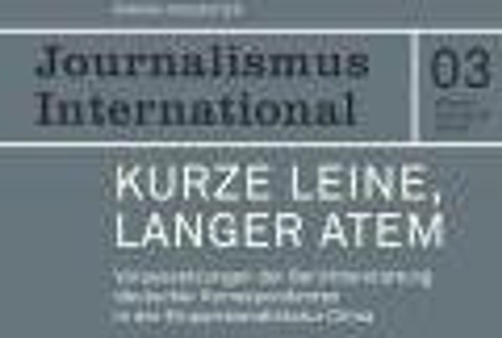 Kurze Leine, langer Atem