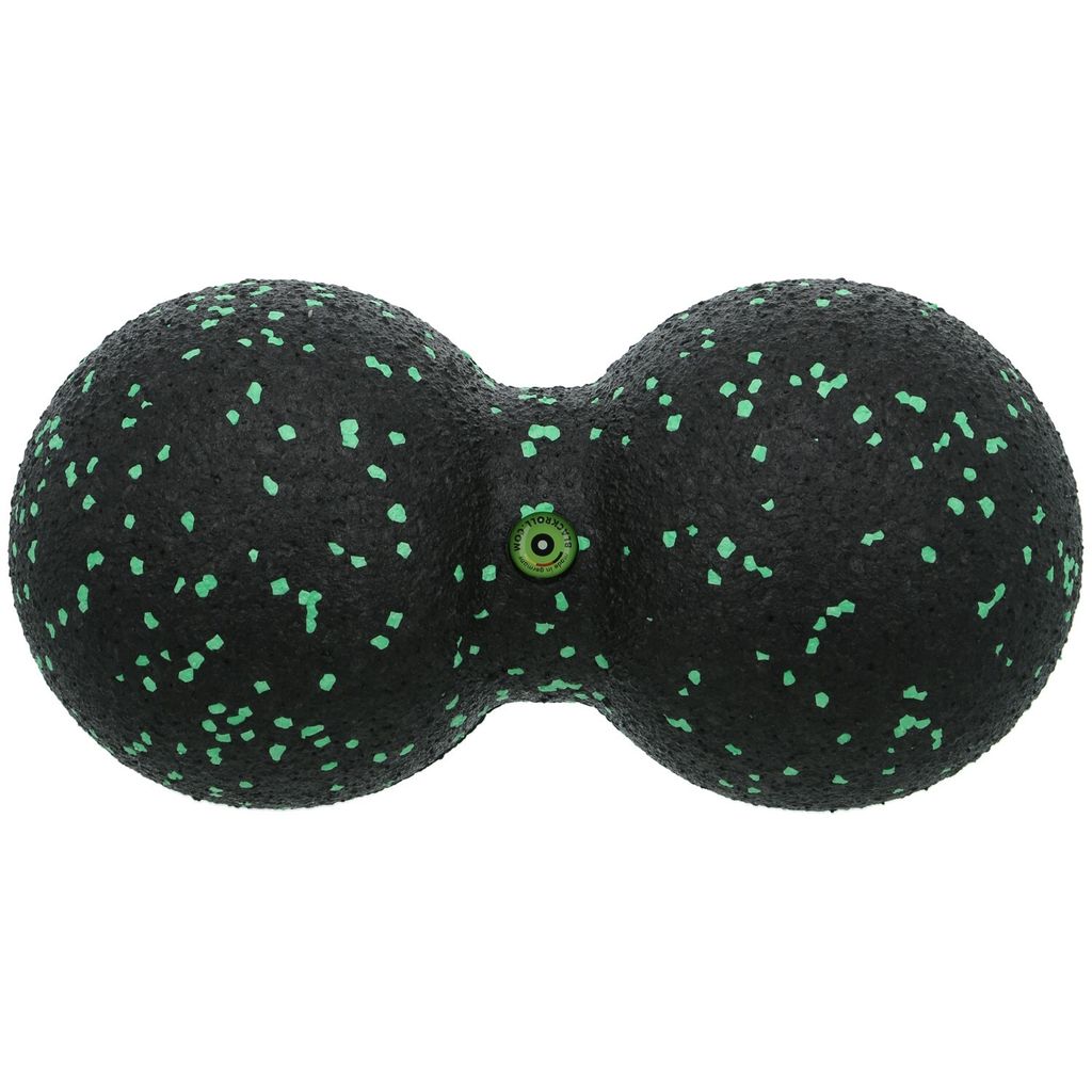 NOS DuoBall Blackroll Fitnessprodukt 12 cm Farbe schwarz grün
