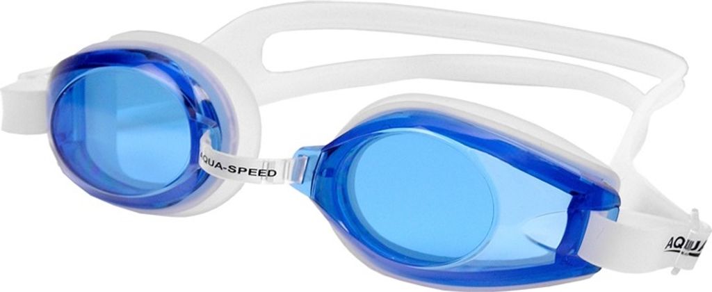 Aqua-Speed Avanti Schwimmbrille weiß/navy 61/007 Pullunder Aqua-Speed Größe: N/A,