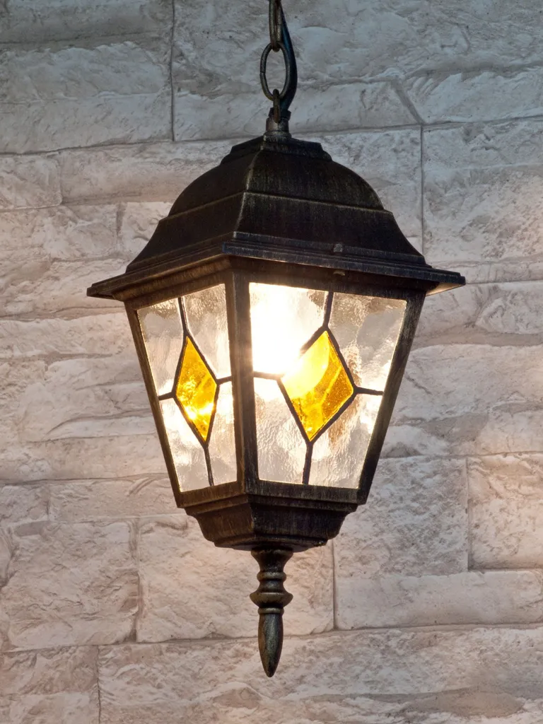 Suspension extérieure Monaco or-multicolore ø20cm Rabalux 8184 E27 - 6