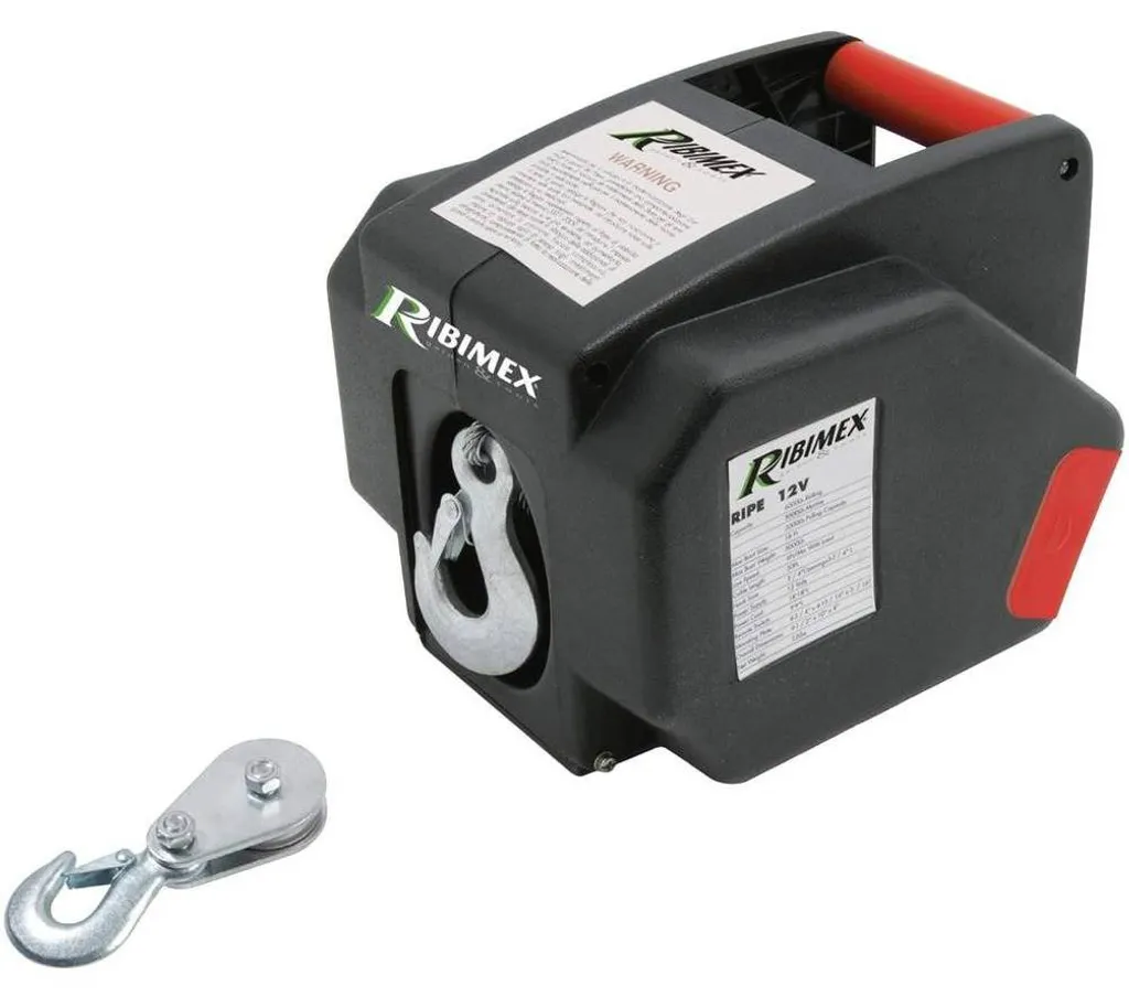 Treuil 12V 300W : Ne restez plus bloqué - Solution de levage D-Work 25A