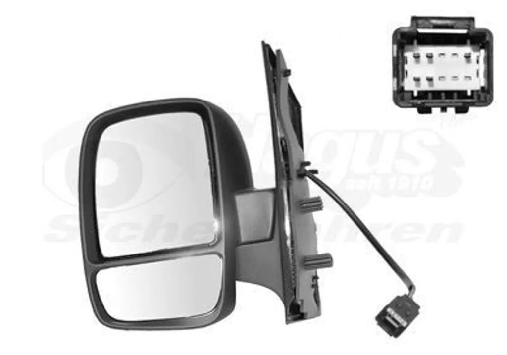 Rétroviseur gauche VAN WEZEL 0943817 pour FIAT Scudo 270 272 Chauffant