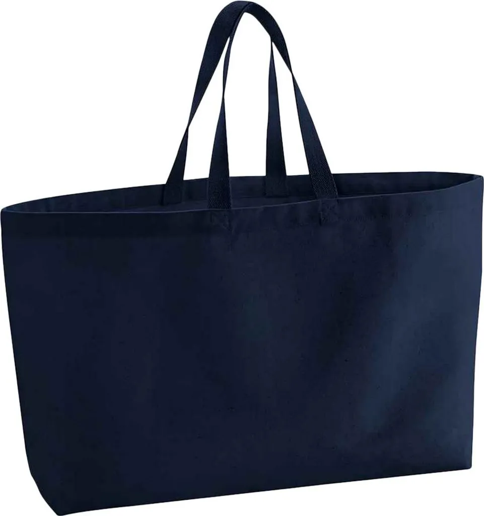 Westford Mill - Borsa in tela PC4986 (taglia unica) (blu scuro)