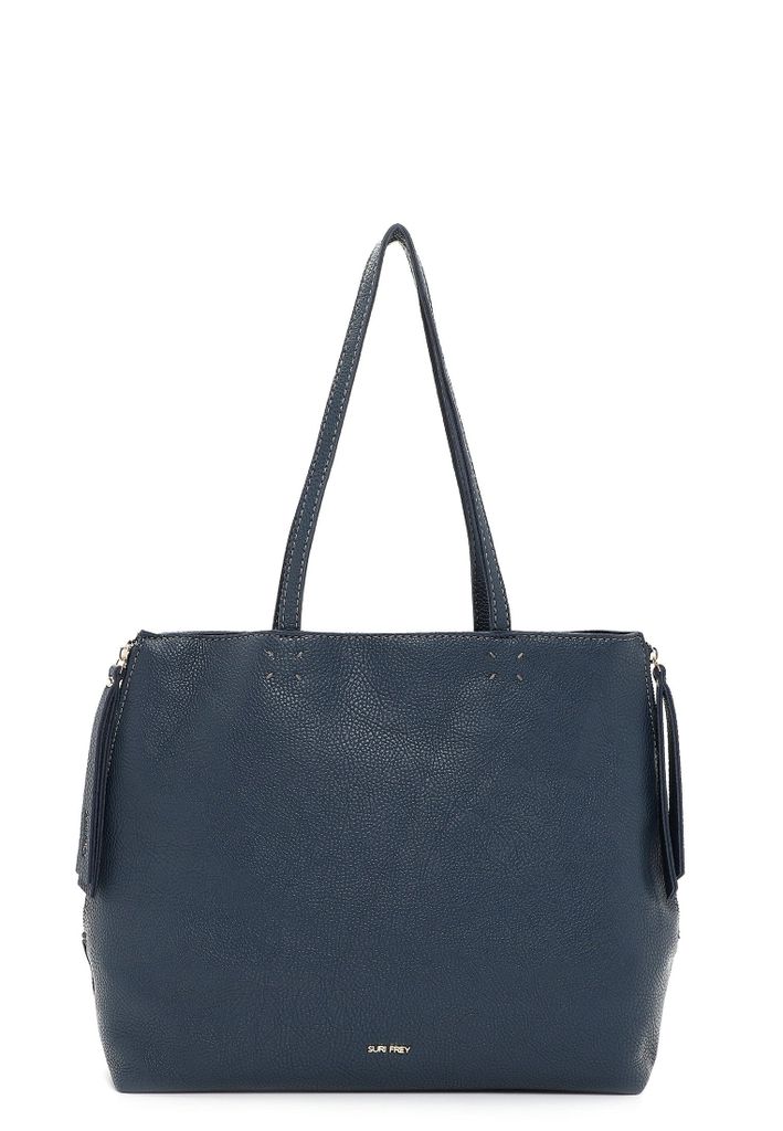SURI FREY Schultertasche Shopper Ketty Shoulder Bag Smokeblue blau