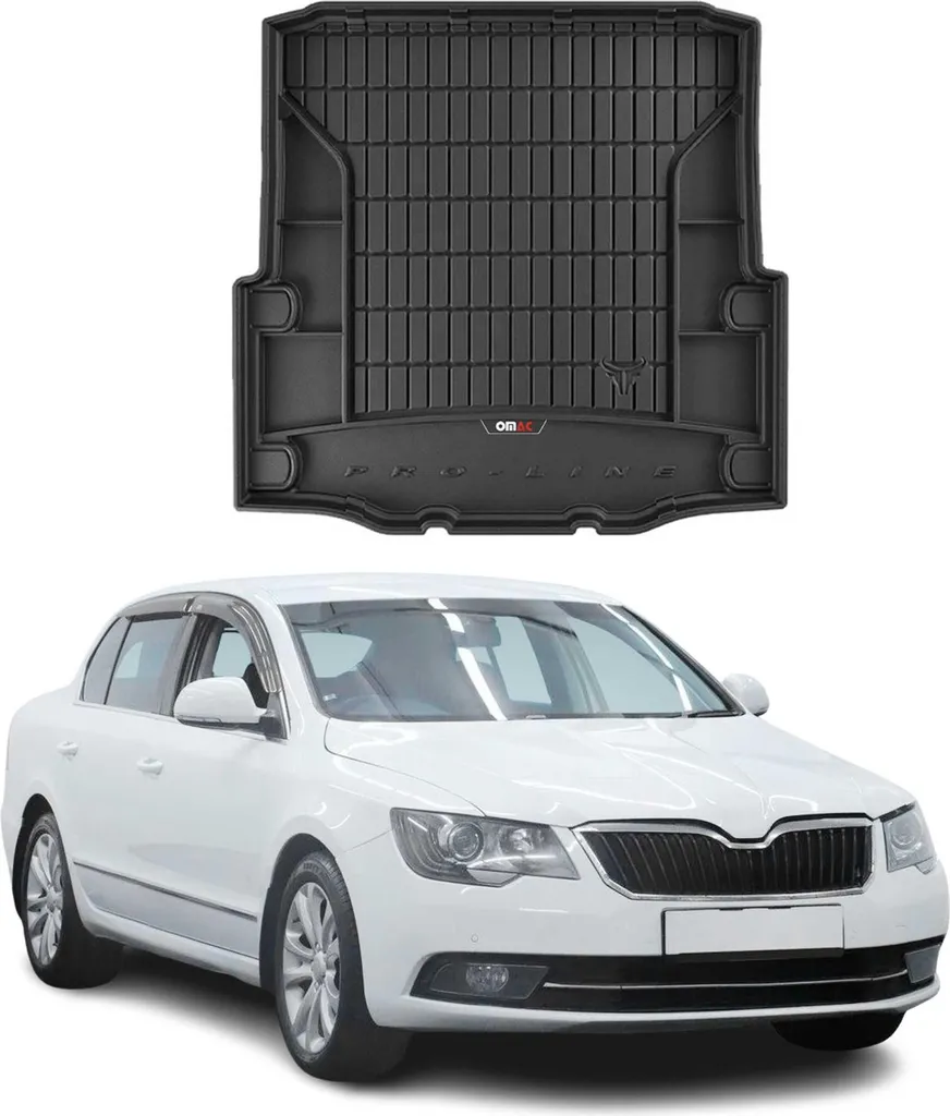 OMAC Vasca Baule Skoda Superb 2008-2015 in TPE - Protezione Premium