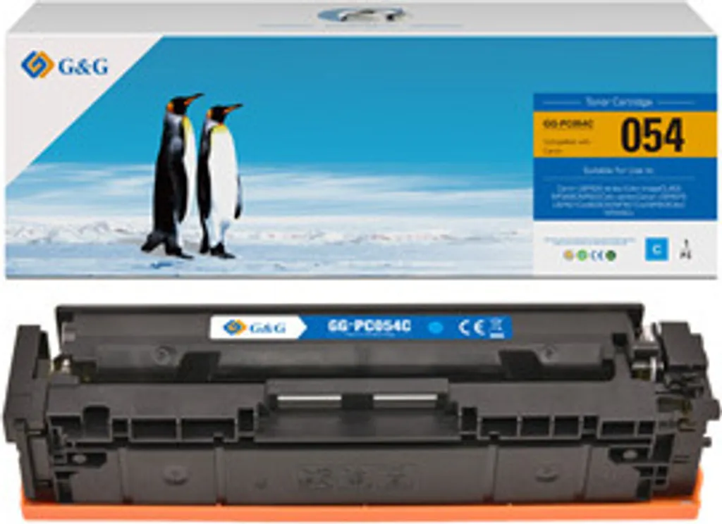Toner Ciano NT-PC054C per Canon MF643Cdw | Qualità G&G garantita 1200 pag