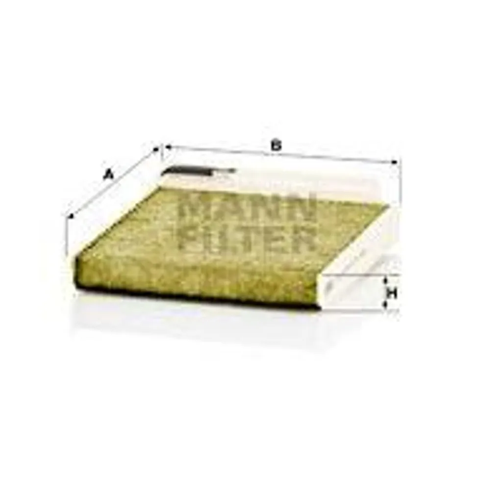 Filtre d'habitacle pour climatisation saine Dacia Sandero et Logan FP 1829