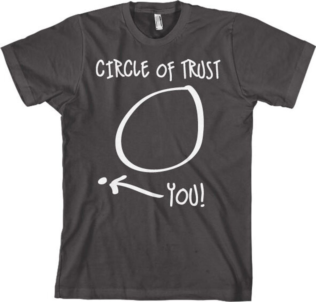 Circle Of Trust T-Shirt - X-Large - Dark-Grey