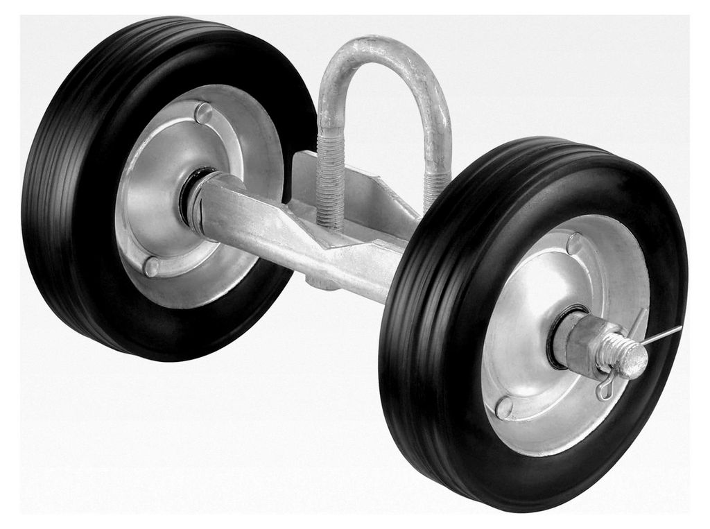 Schiebetor-Set 32–50 mm, Rolltor-Hardware-Set, universelle Schiebetorrollen, Hochleistungs-Schiebetor-Führungsrolle für Schiebetore und Rolltü...