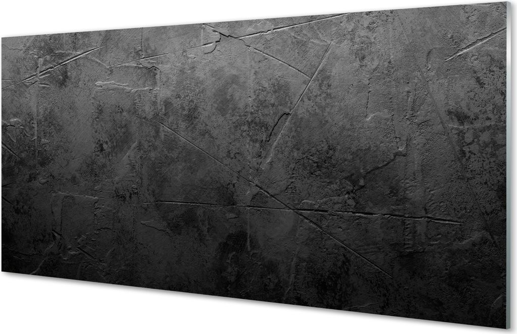 Glasbilder 140x70 Wandkunst Stein Betonstruktur