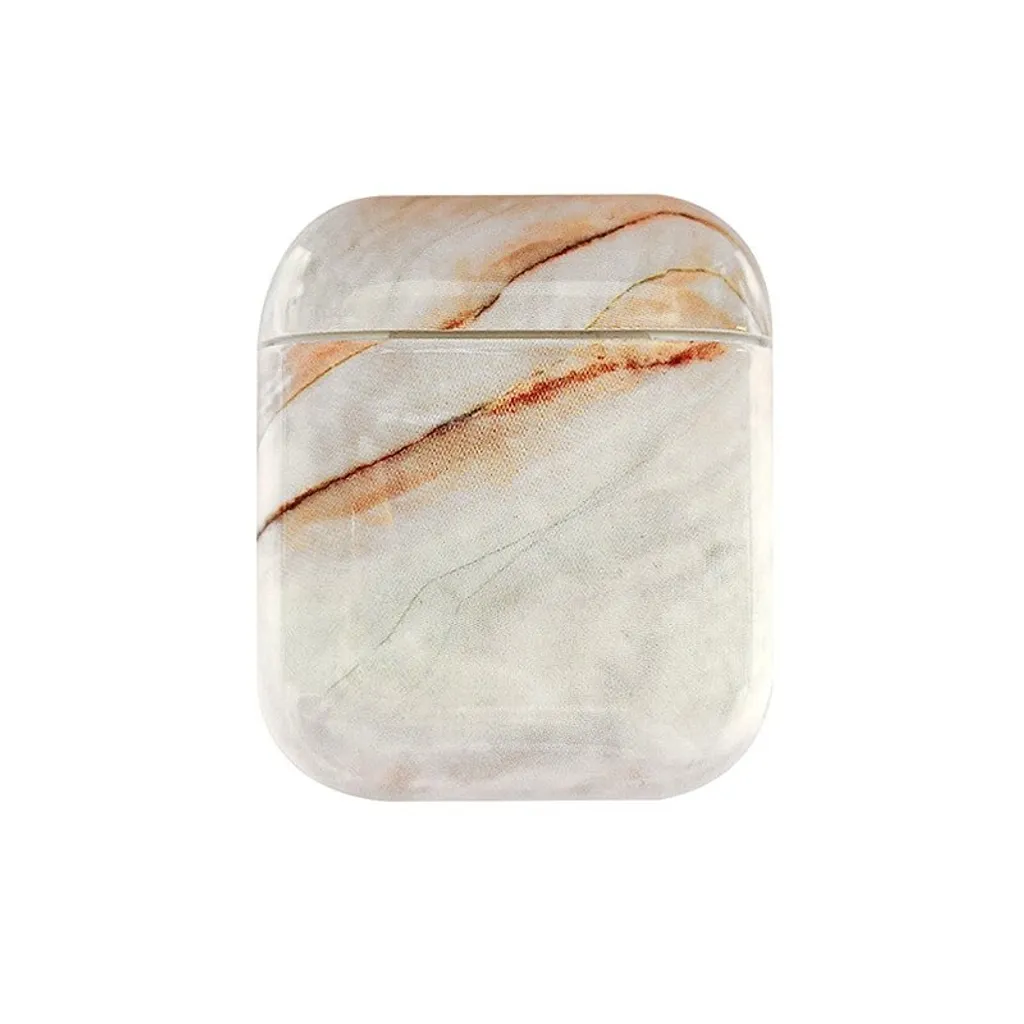 Custodia Protettiva AirPods PC Rigido - Texture Marmo Anti-Graffio