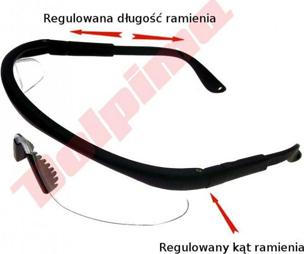 Arbeitsschutzbrille, Klare