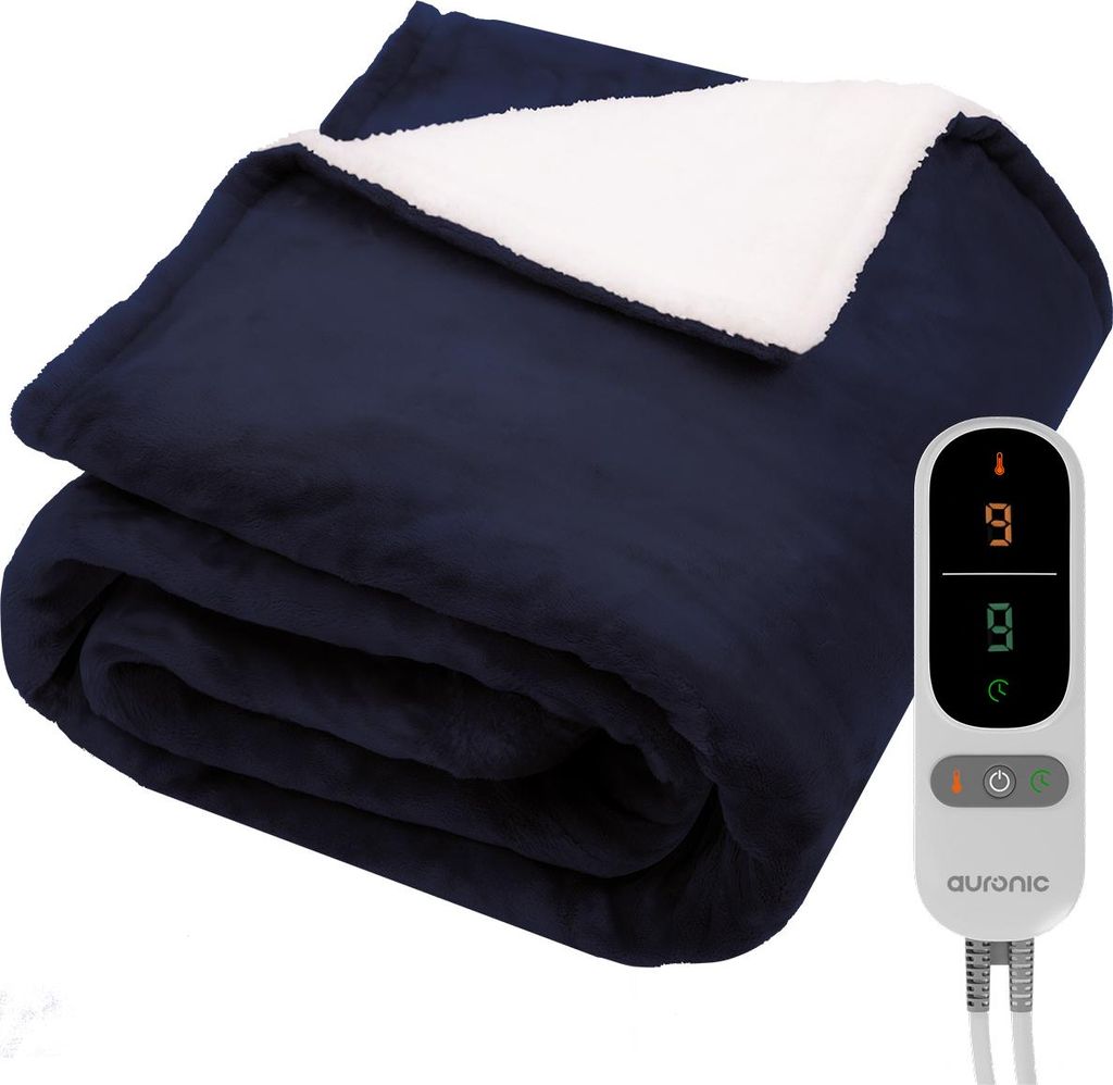 Auronic Elektrische Heizdecke - 200 x 180 cm - 2 Personen Produktbild 