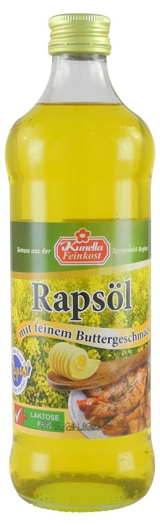 Rapsöl mit feinem Buttergeschmack von Kunella Feinkost (0,5 Produktbild 