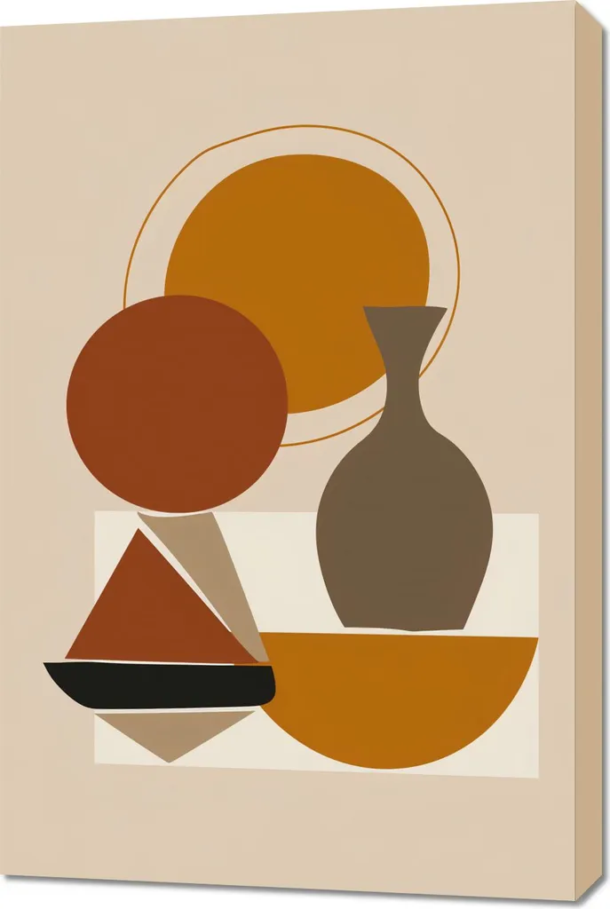 Vivi la Tua Casa: Quadro 60x90 Geometrica Perdita Astratto