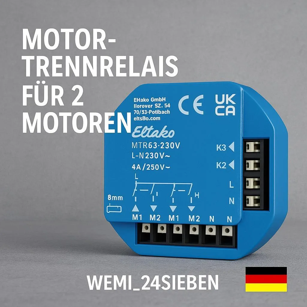 Module de coupure pour moteurs Eltako MTR62-230V commande centralisée - 2