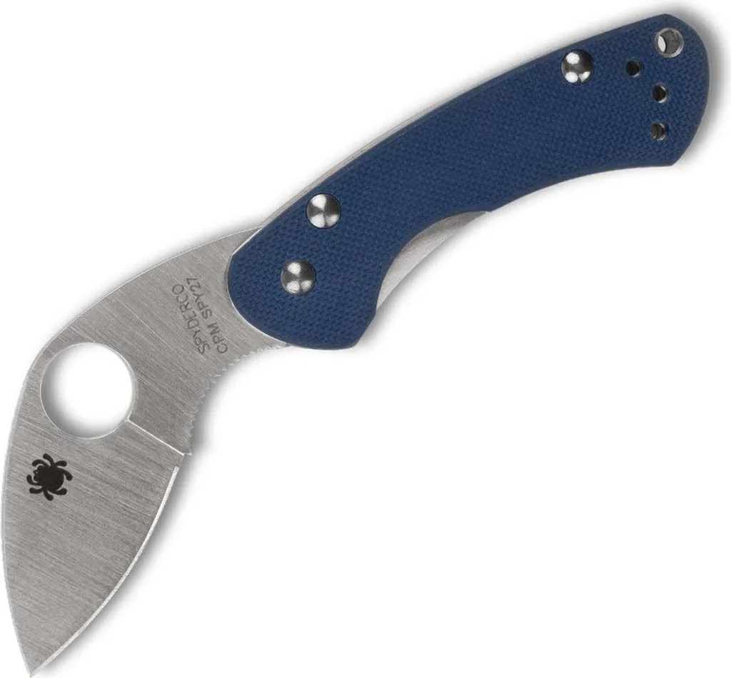 Petit couteau pliant Spyderco Balance G10 pour usage quotidien EDC