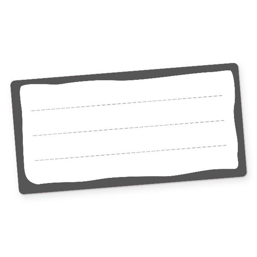 itenga 50x Buchetiketten Heftetiketten Schuletiketten grau Produktbild 1