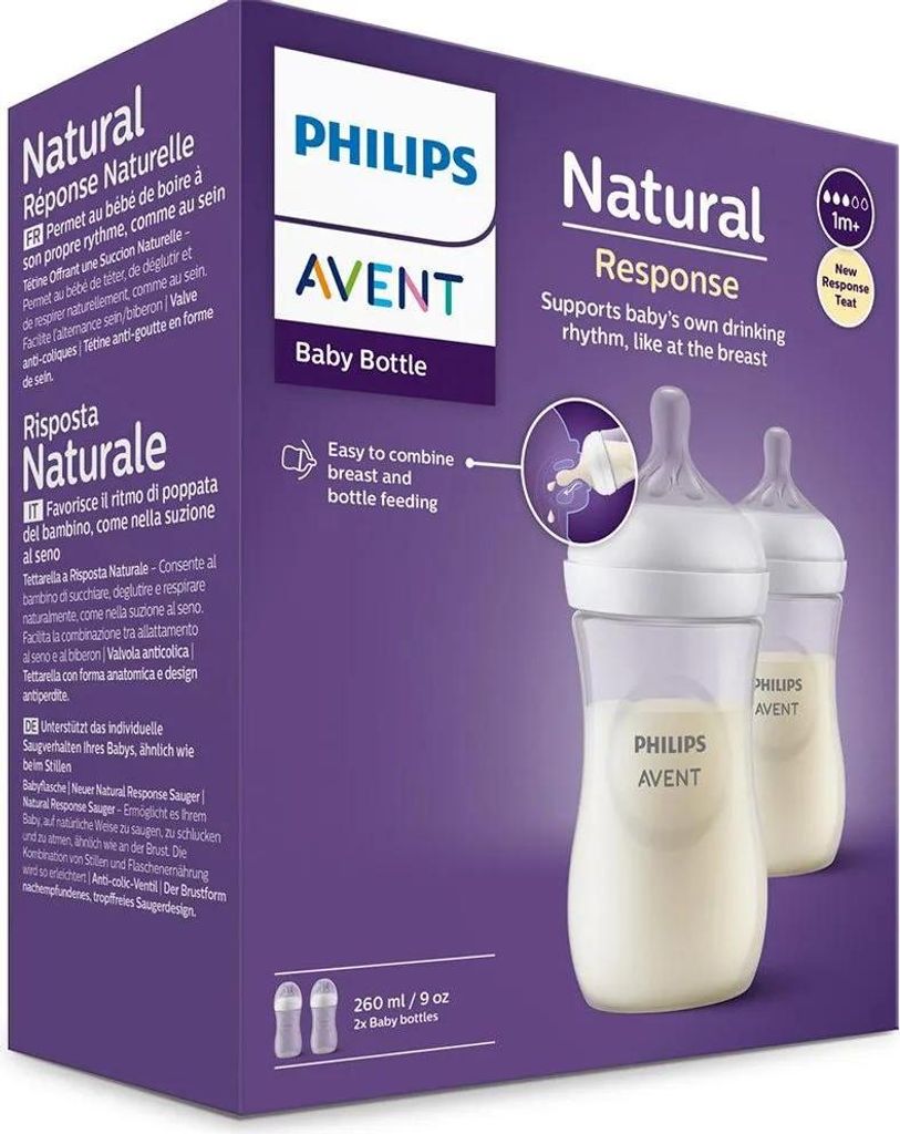 Philips AVENT Natural Response SCY903 Butelka dla niemowląt Zdjęcie produktu 
