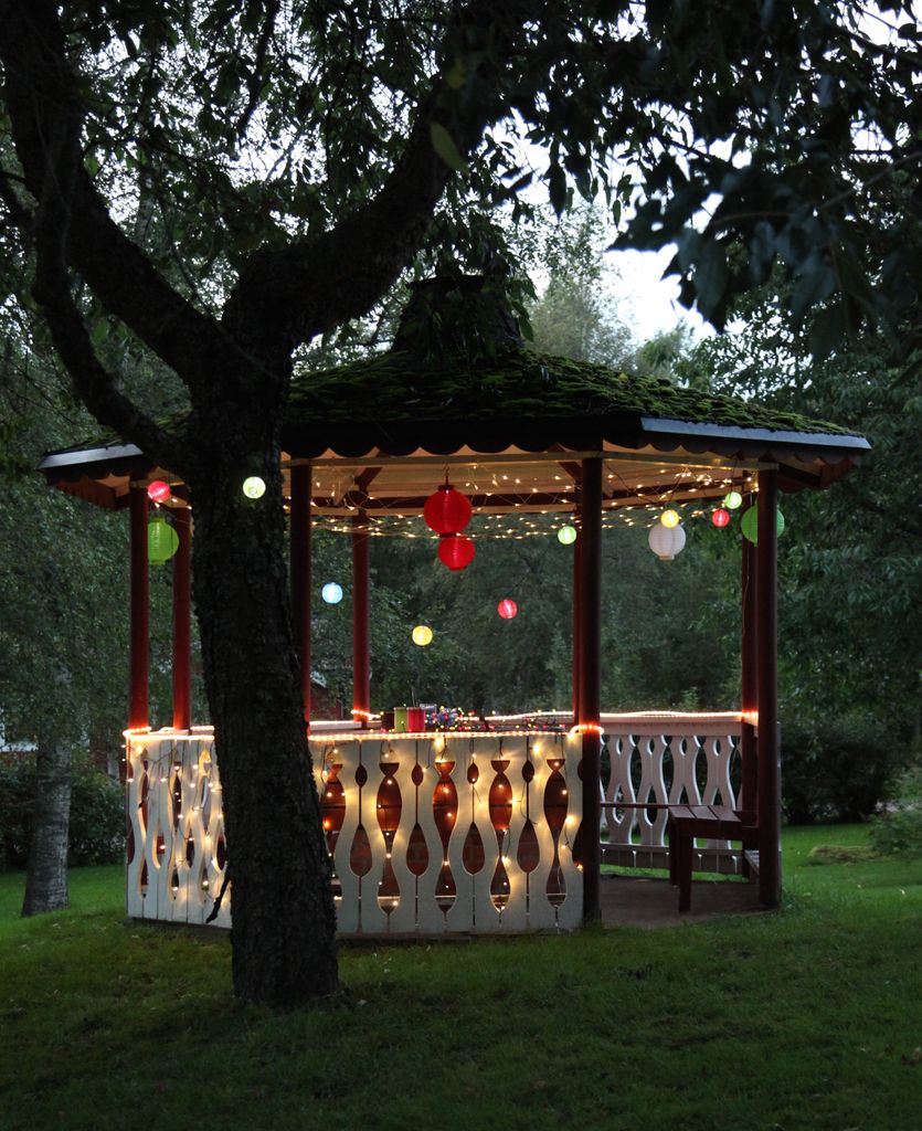 Best Season LED-Solarlampion, 1 cool light LED, ca. 30 x 20 cm Farbe rot, mit Solarpanel, incl.Akku, outd., 477-16