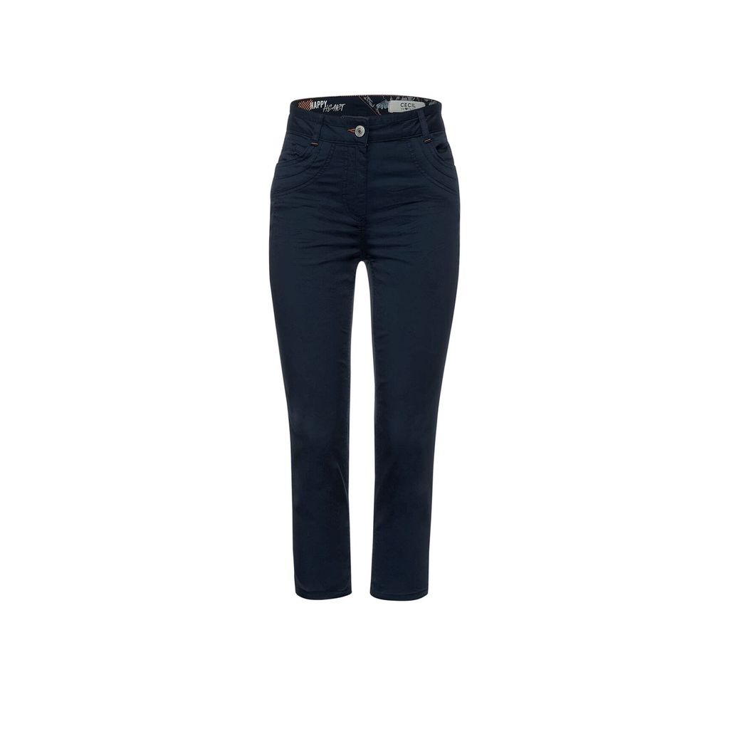 Cecil Damen Jeans Vicky mit Hoher Leibhöhe und Schmaler Produktbild 