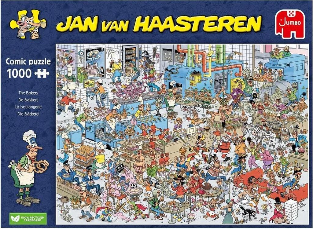 Jan van Haasteren - Die Bäckerei - 1000 Teile Produktbild 