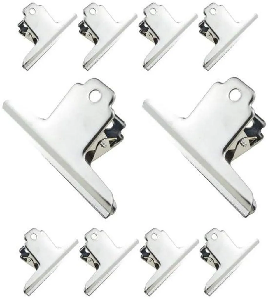 Grands Trombones en Inox 160 mm Argentés pour Archivage Dossiers