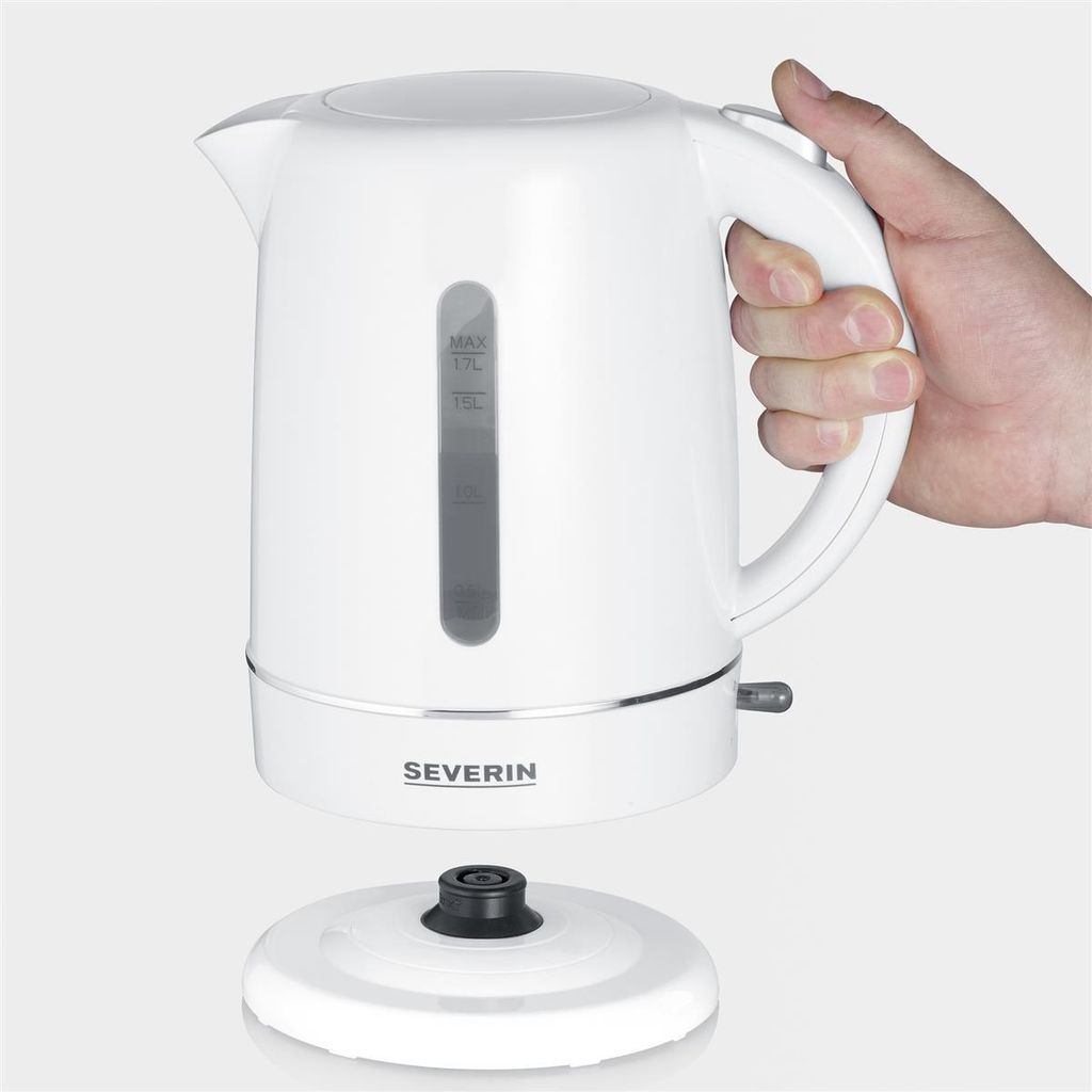 SEVERIN Wasserkocher WK 4325 weiß 1,7 l 2200 W Produktbild 