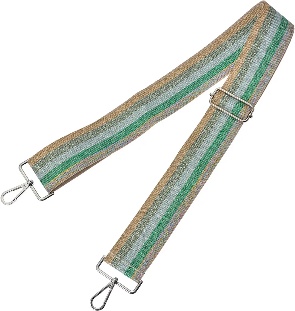 Tracolla Borsa 5x140 cm Clayre & Eef Beige Verde | Viaggia in Stile