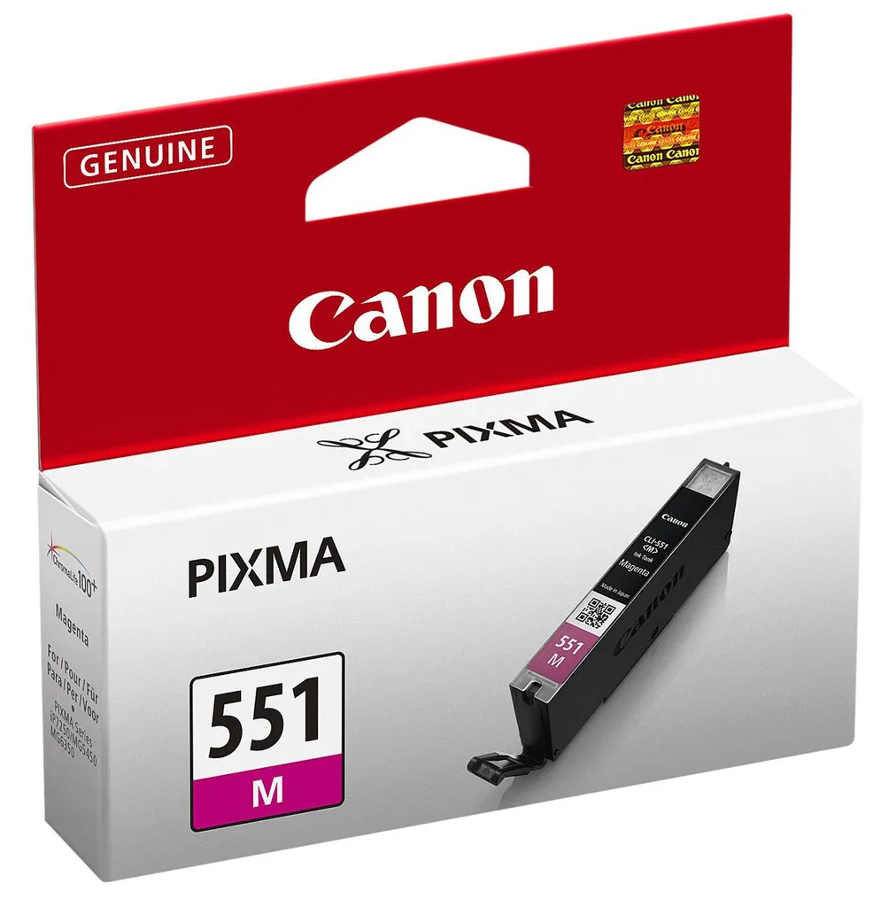Inchiostro Canon 6510B001 CLI-551 M Magenta - Affidabilità Originale