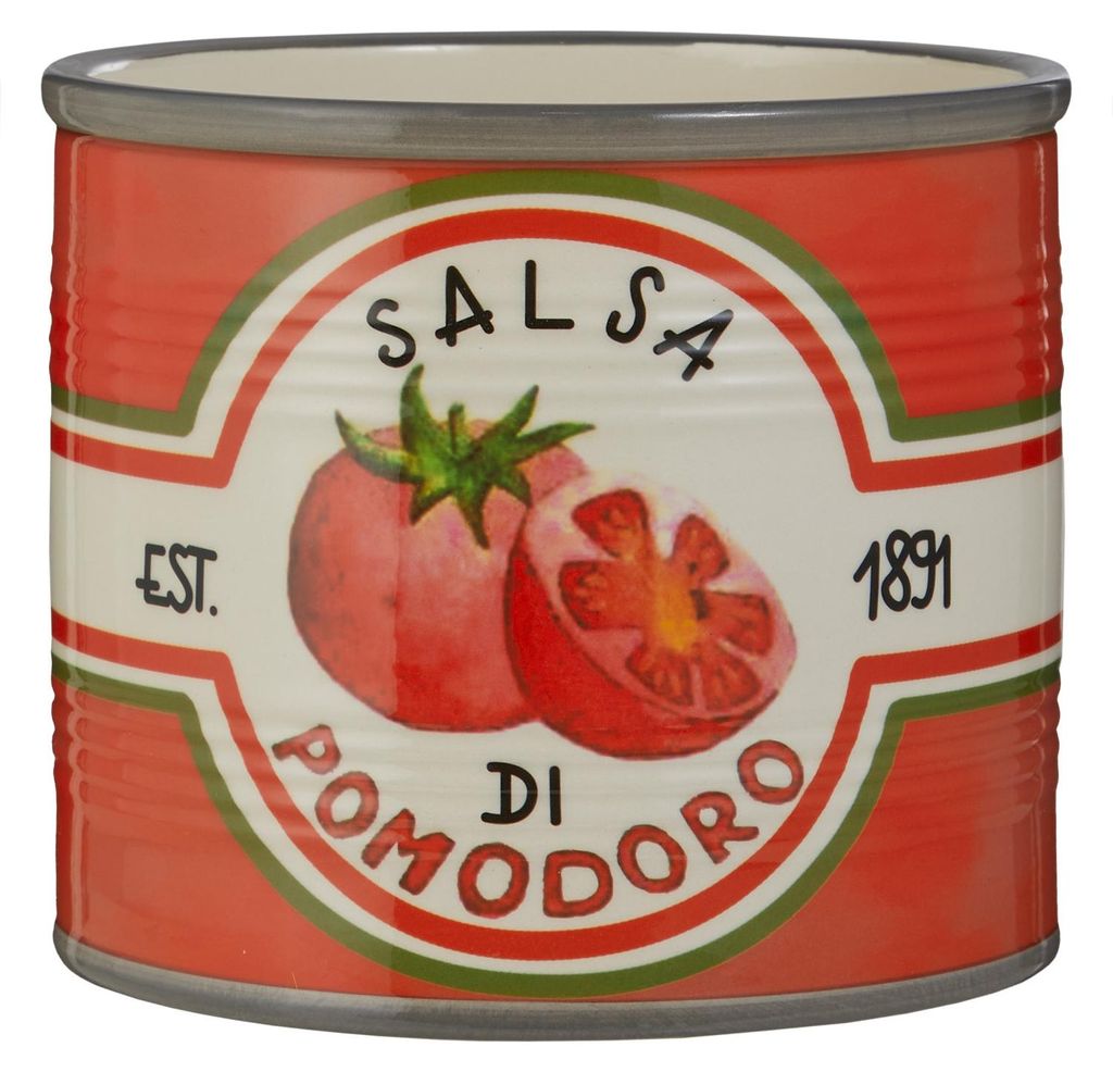 BUTLERS Blumentopf TIN Tomate
