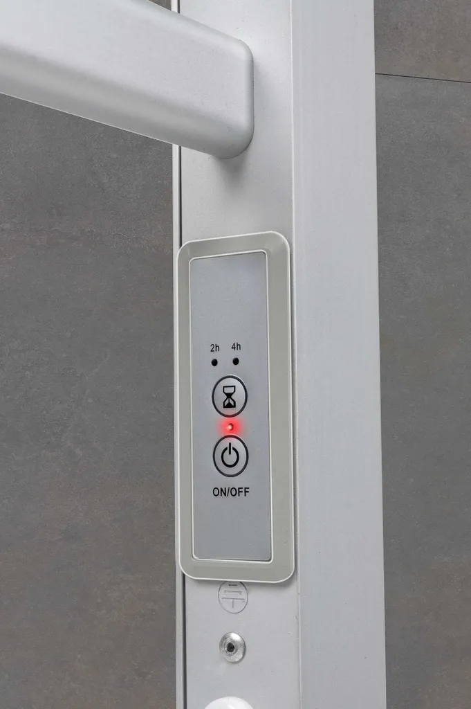 Sèche-serviettes alu Dirt Devil à double installation libre ou mur - 17