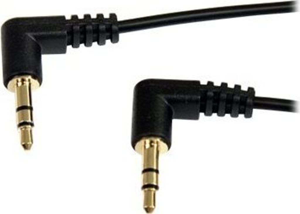 StarTech.com 0.3m Angle M/M, 3.5mm, Samec, 3.5mm, Samec, Obrázok produktu 
