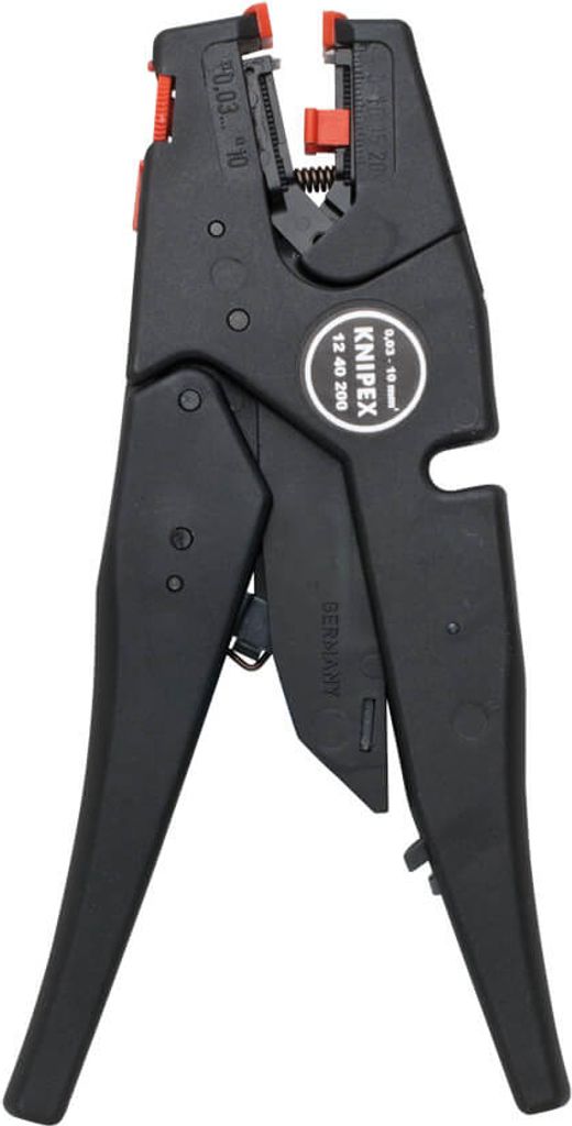 Knipex 12 40 200, Ochranná izolácia, 202 g, Čierna Obrázok produktu 