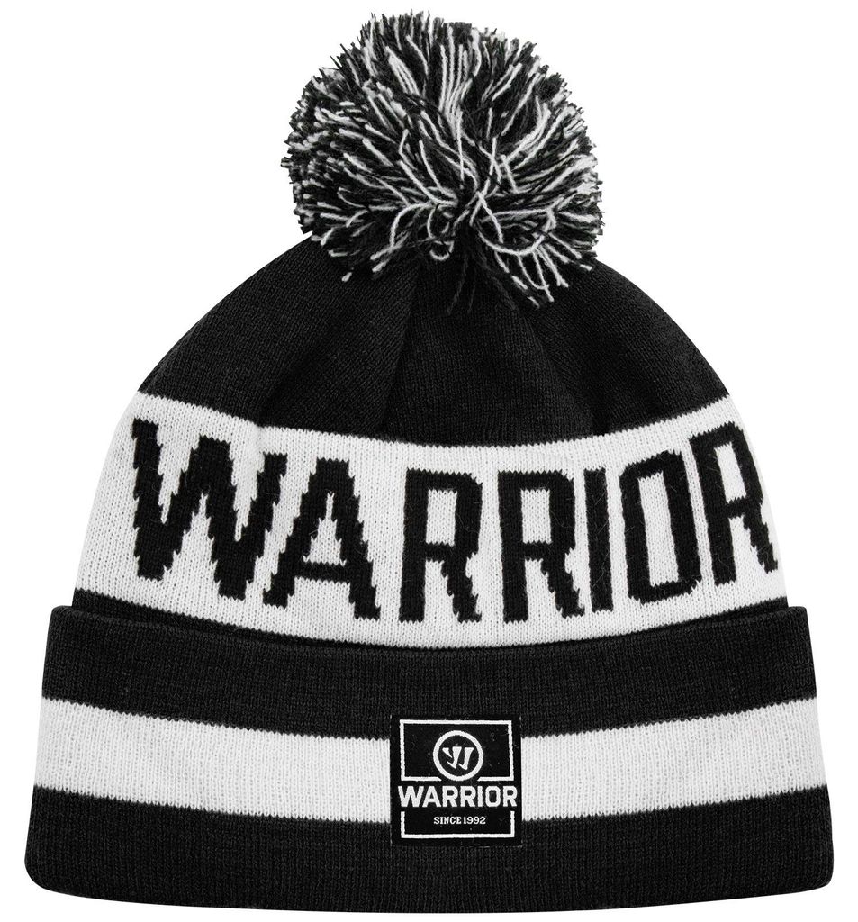 Warrior Team Toque Bommelmütze , Farbe:schwarz/weiß Produktbild 
