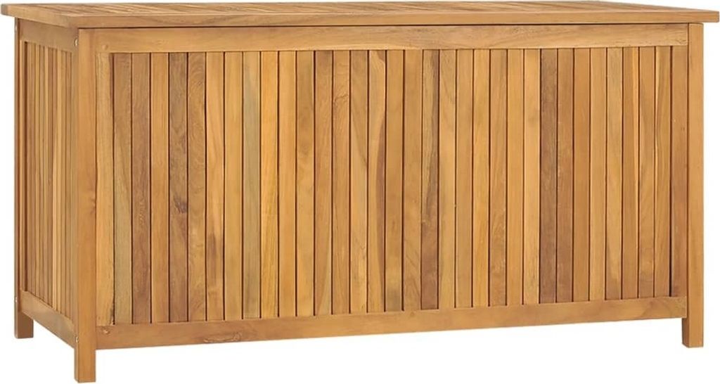 Möbel Gartenbox 114x50x58 cm Massivholz Teak - Gartenboxen 318732