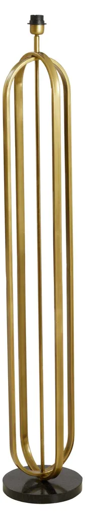 Lampadaire fin gain de place Aster Bronze Light & Living Métal E27